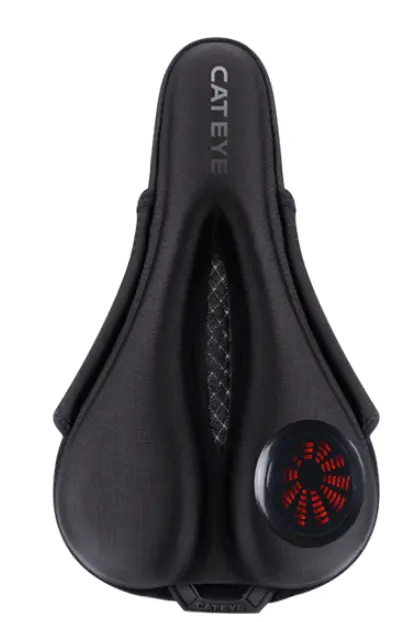 Cateye 透氣超彈坐位套~黑色~8801626/ Cateye Saddle Cover~Black~8801626 1