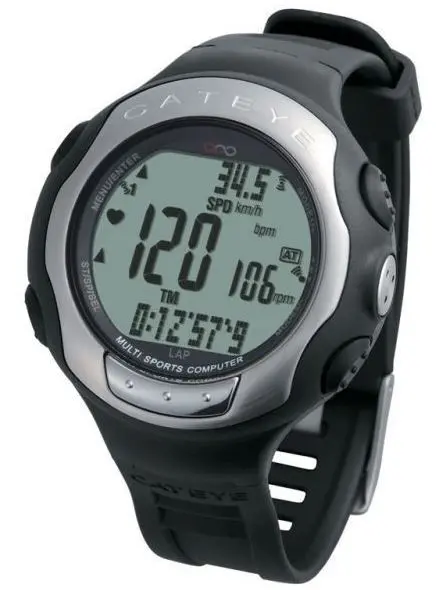 Cateye Q3 數碼無線手錶型心跳咪錶~240-0500 / Cateye Q3 Digital Wireless Heart Rate Watch 1
