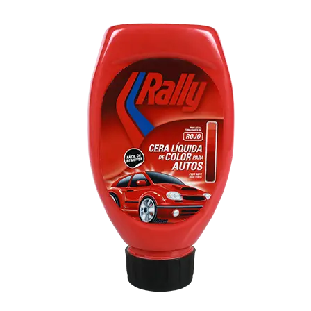 Cera Automotriz Rojo 500 Ml Rally 1