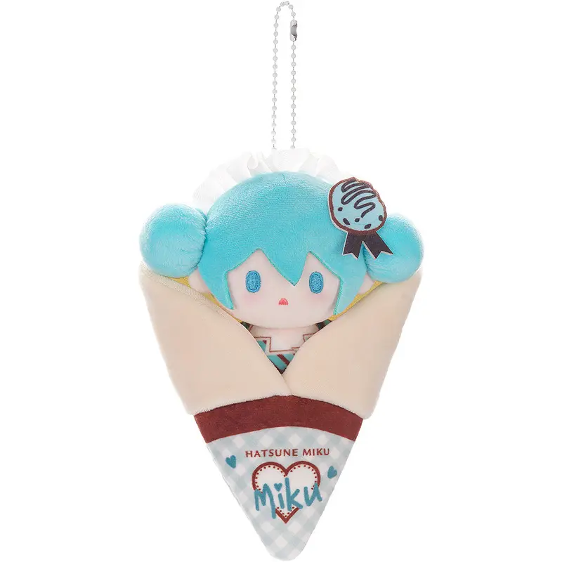 Character Vocal Series 01: Hatsune Miku Crêpe Mascot Keychain A 1