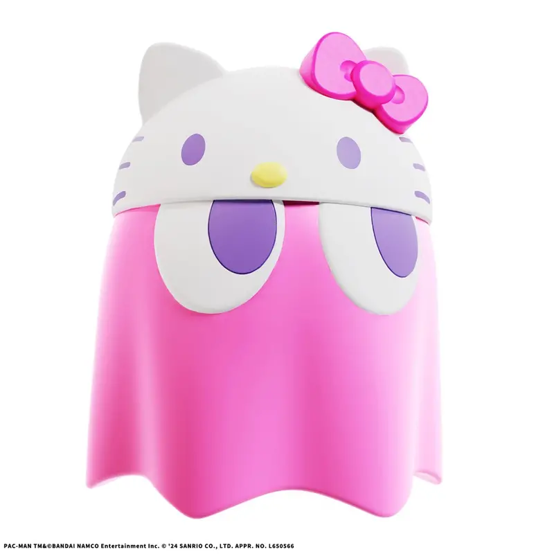 Chibicollect Figure Dx Pac-Man X Sanrio Characters Ghost Hello Kitty 2