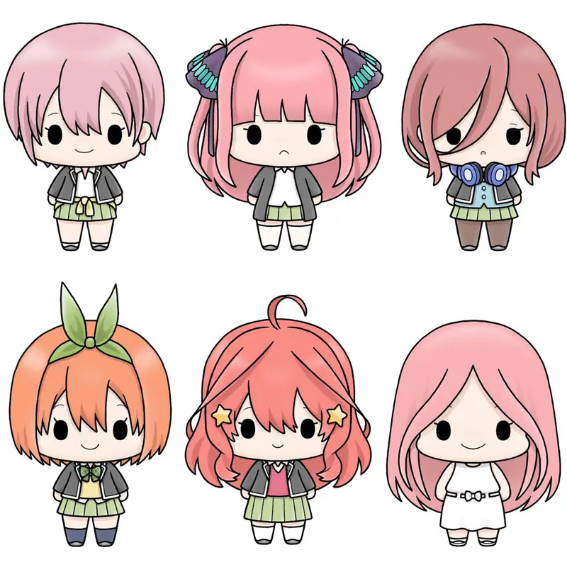 Chokorin Mascot The Quintessential Quintuplets (Set) 1