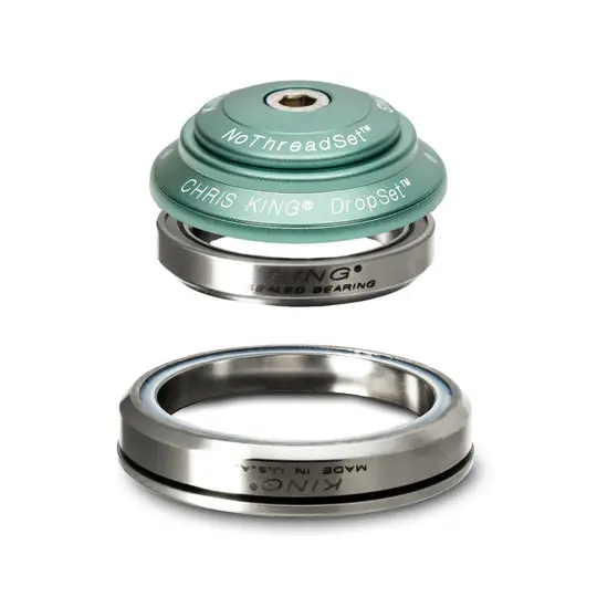 Chris King DropSet 2 Integrated Headset – Steel Bearings, 42/52 mm, 45° Angle