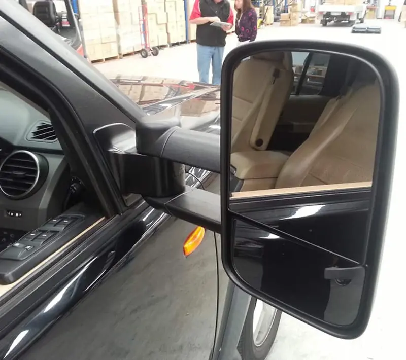 Clearview Towing Mirrors For Land Rover Discovery 3 - 2004 To 2009 3