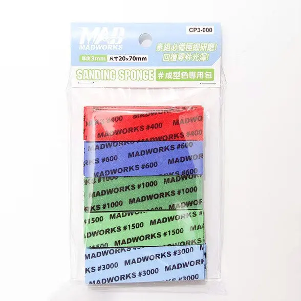 Cp3-000 Sanding Sponge 3Mm Assortment (20 Pieces) 1