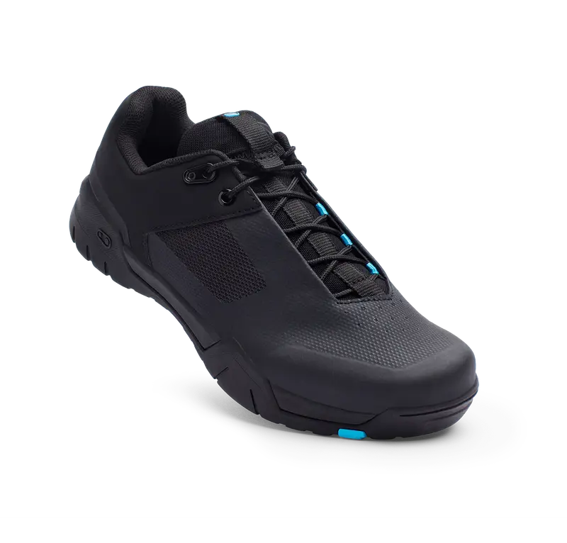 Crank Brother Mallet E Lace 有鎖山地車鞋- 黑藍色(黑色鞋底)  Mtb Clip-In Shoes 1