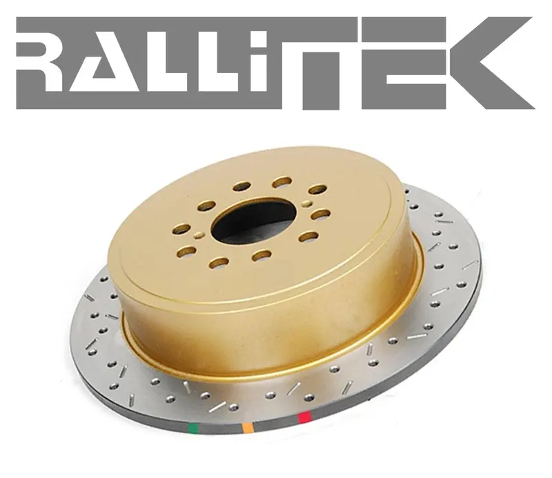 Dba 4000 Series Single Rear Drilled-Slotted Rotor - Sti 2004-2007 2