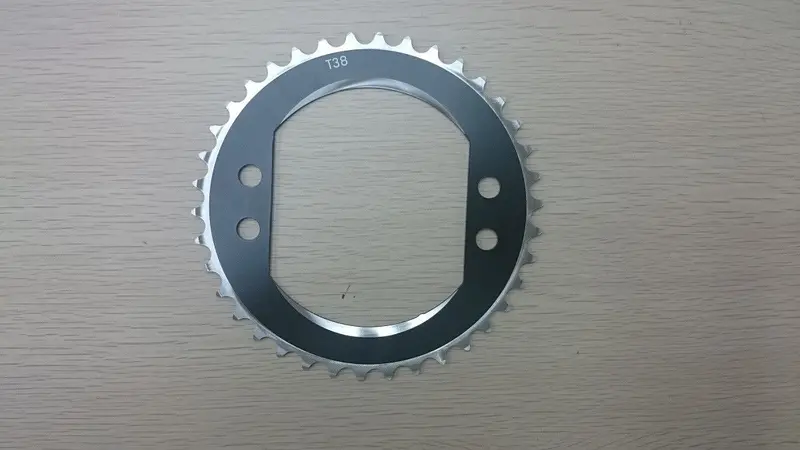 Deda 鏈鉼齒片~38T~黑色 / Deda Chainring~38T~Bk 1