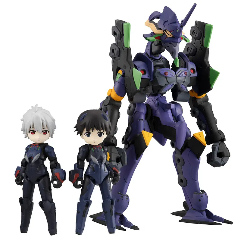Desktop Army Shinji Ikari, Kaworu Nagisa & Eva Unit-13 1