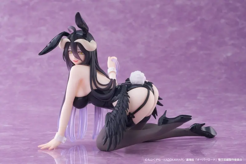 Desktop Cute Figure: Albedo Black Stockings Bunny Ver. (Overlord) 2