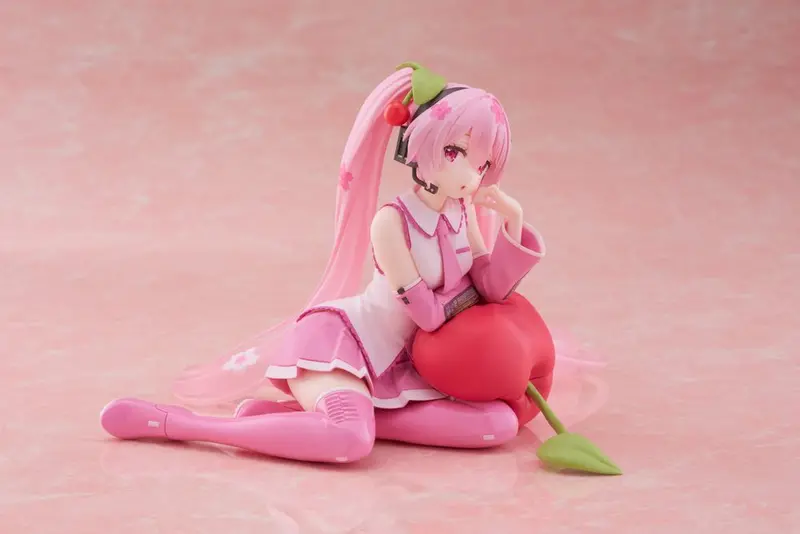 Desktop Cute Figure: Sakura Miku ~Cherry Cushion Ver.~ 2