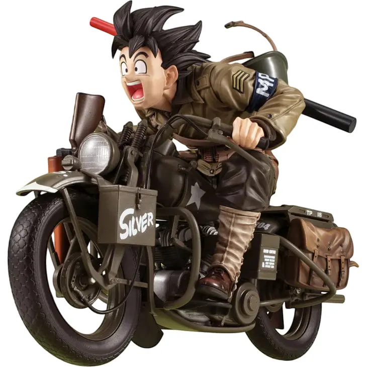 Desktop Real Mccoy Ex: Son Goku & Bike (Dragon Ball Z) 1