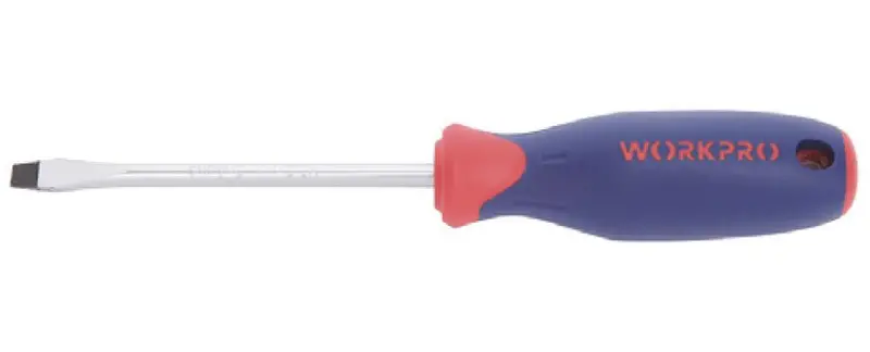 Destornillador Punta Plana Workpro 1