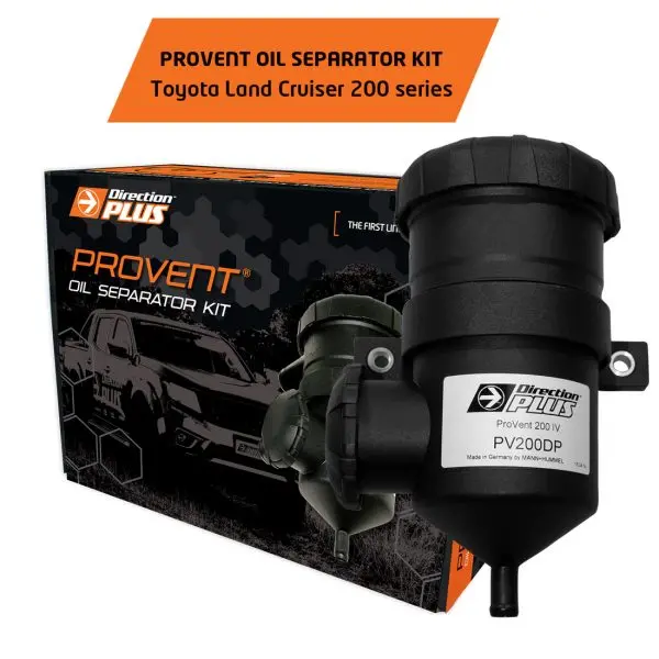 Direction Plus Provent Catch Can For Toyota Landcruiser 200 Series 2007+ 1