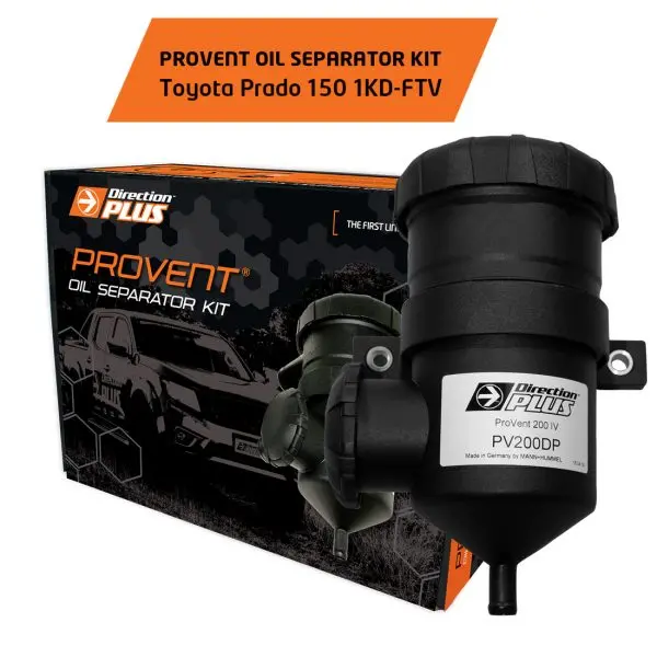 Direction Plus Provent Catch Can For Toyota Prado 150 Series 2009 To 2015 1