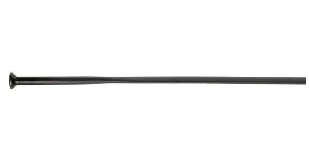 Dt Swiss Aerolite 不銹鋼扁線~直頭~黑色 / Dt Swiss Aerolite 2.0/0.9/2.3 Sp S Blk 1