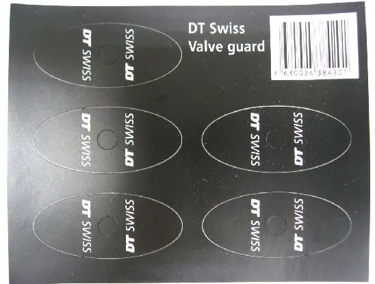 Dt Swiss 刀軨喉咀保護貼-40Mmx18mm-Dt Logo-1張5個 / Dt Swiss Logo  Value Protection Decal-40X18mm 1