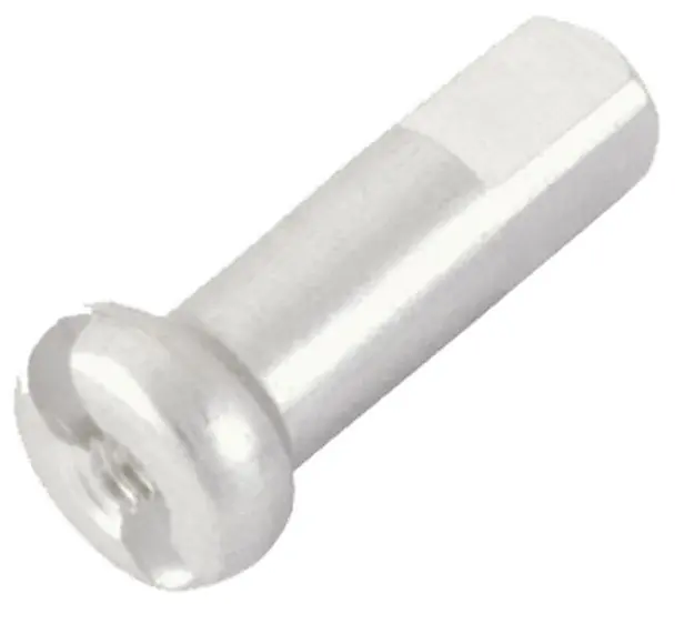 Dt Swiss 鋁線頭~銀色~2.0X12mm / Dt Swiss Allay Spoke Nipple~Silver~2.0X12mm 1