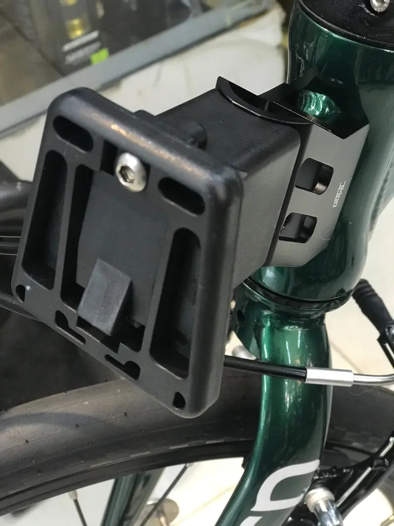 摺車專用車頭延長座連前架底座(豬鼻) - Dahon 及tern 適用-可配搭hexa.Go背囊 Folding Bike Fronted Mount Set For Dahon And Tern 1