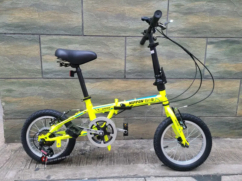 日之車鐵架摺車配v制-14"(Shimano波) / Nippon Foiding Bike For Shimano ( Steet ) -14" 2