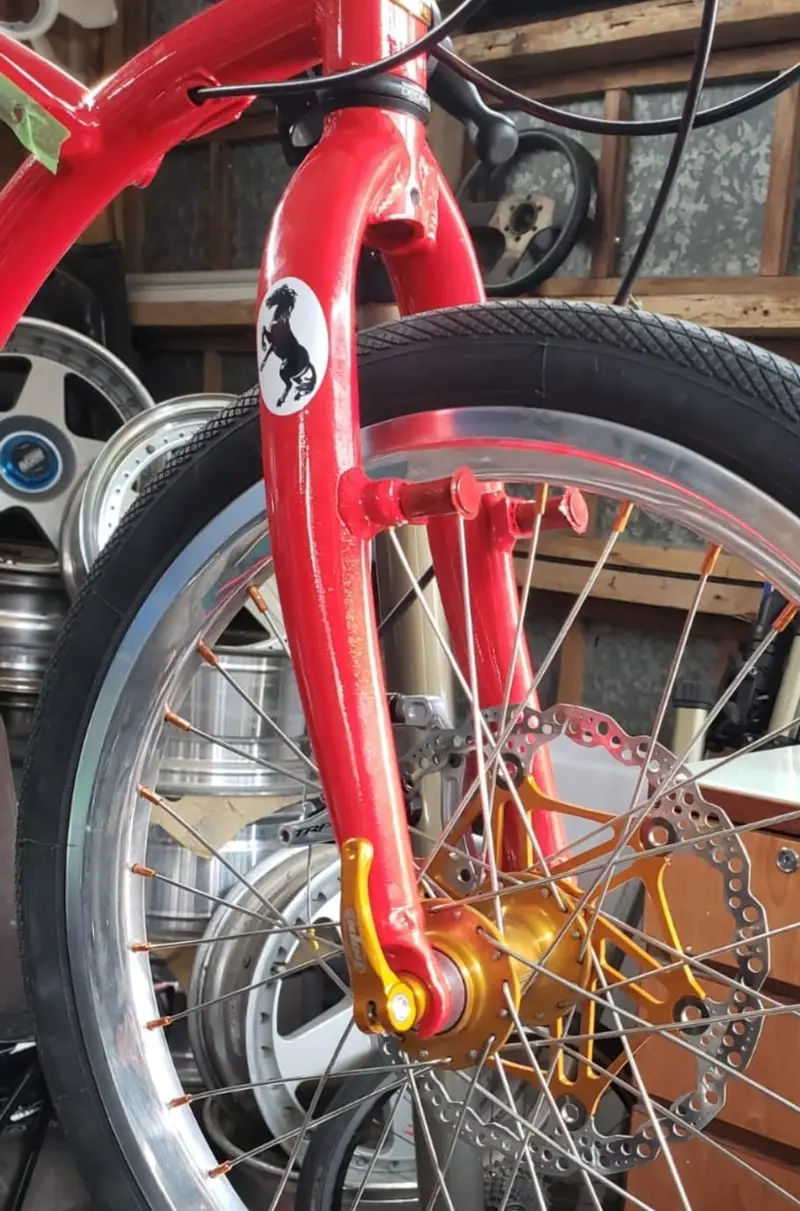 黑馬 Black Horse 街車鋁合金硬前叉 / Black Horse Aluminium Fork 1