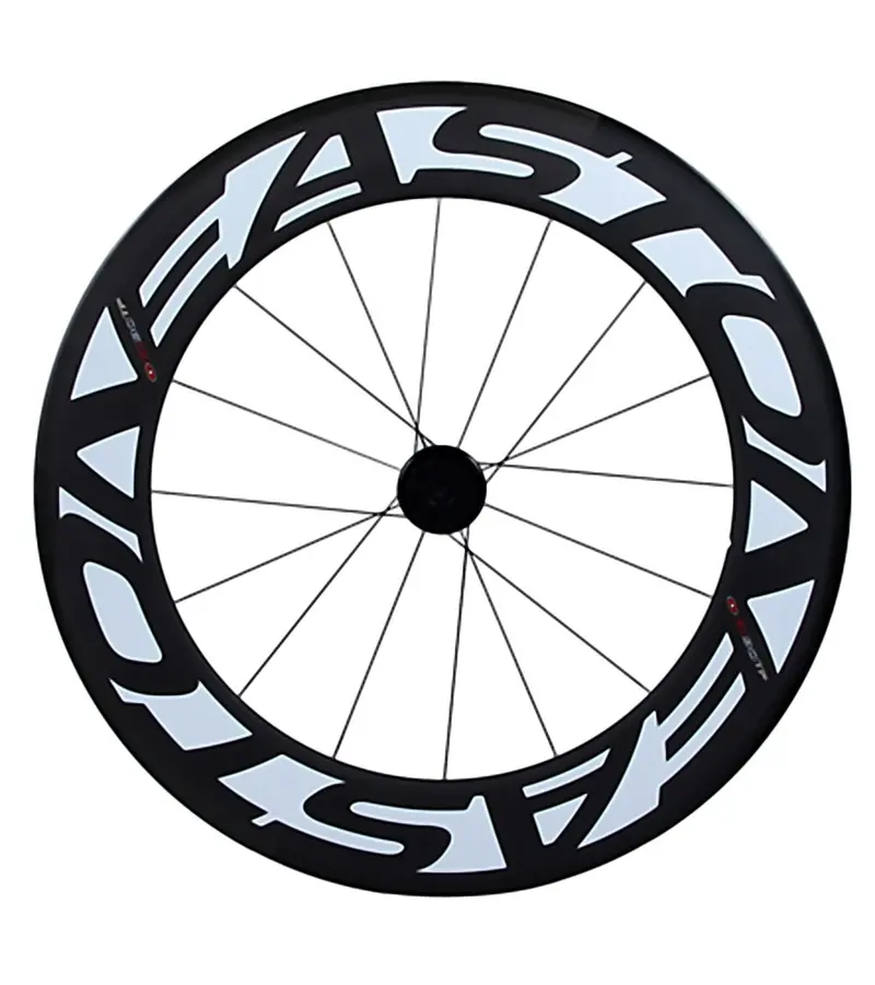 Easton 2012 Ec90 Tt 碳纖維原子呔後轆carbon Tubular Rear Wheel~90Mm~Sram 1