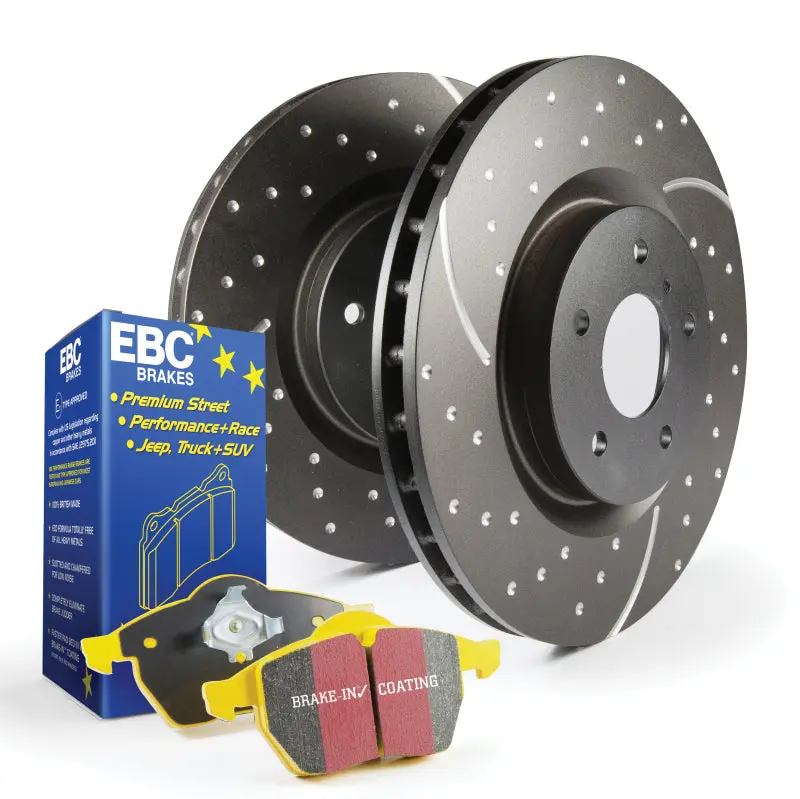 Ebc S5 Kits Yellowstuff Pads And Gd Rotors - Fits 15-19 Subaru Outback / 22-25 Wrx 1