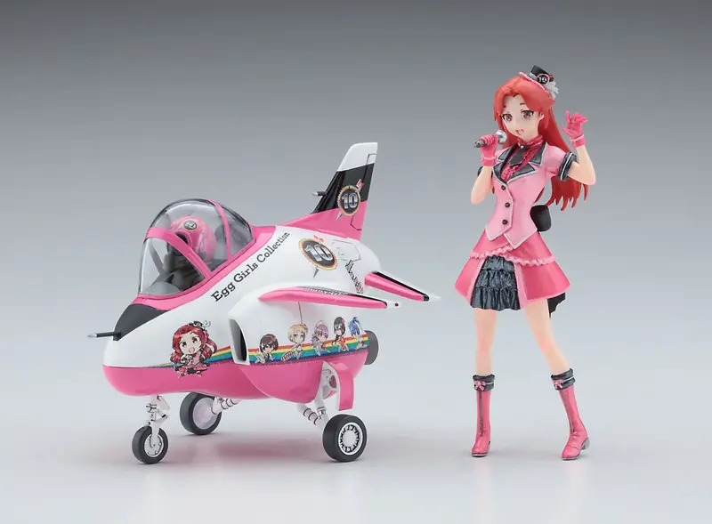 Egg Girls Collection No.10 Mikumo Shiranagi (Idol) With Egg Plane T-4 2