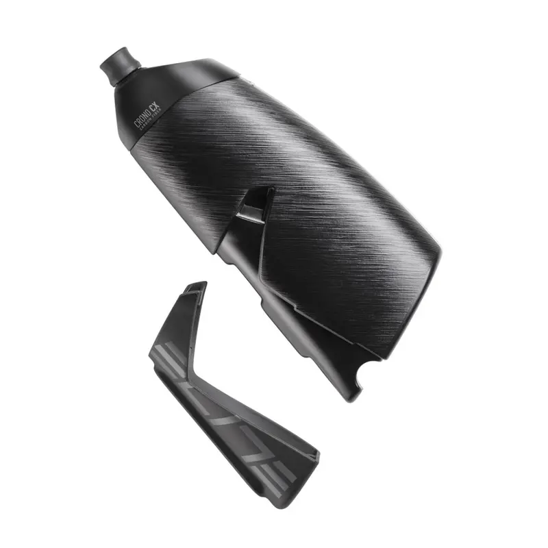 Elite Crono Cx Kit Carbon 破風水壺連碳纖維水壺架套裝-500Ml / Elite Crono Cx Kit Carbon Cage And Aero Bottle-500 Ml 1