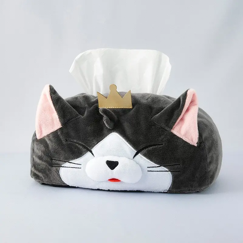 Final Fantasy Vii Remake Tissue Box Cover - Cait Sith 1
