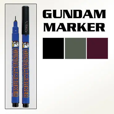 Fine Point Gundam Marker For Panel Lines (Group) 1