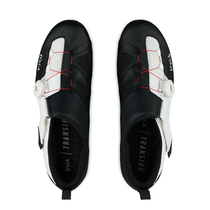 Fizik Transiro Infinito R3 鐵人車鞋-黑/白色 / Fizik Transiro Infinito R3 Triathlon Shoes-Black/White 1