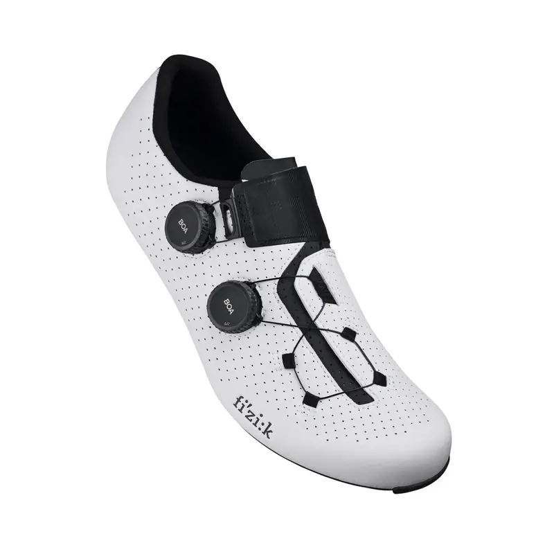 Fizik Vento Infinito Carbon 2 公路車鞋(闊頭)-白黑色 / Fizik Vento Infinito Carbon 2 Road Shoes Wide Fit-White/Black 1