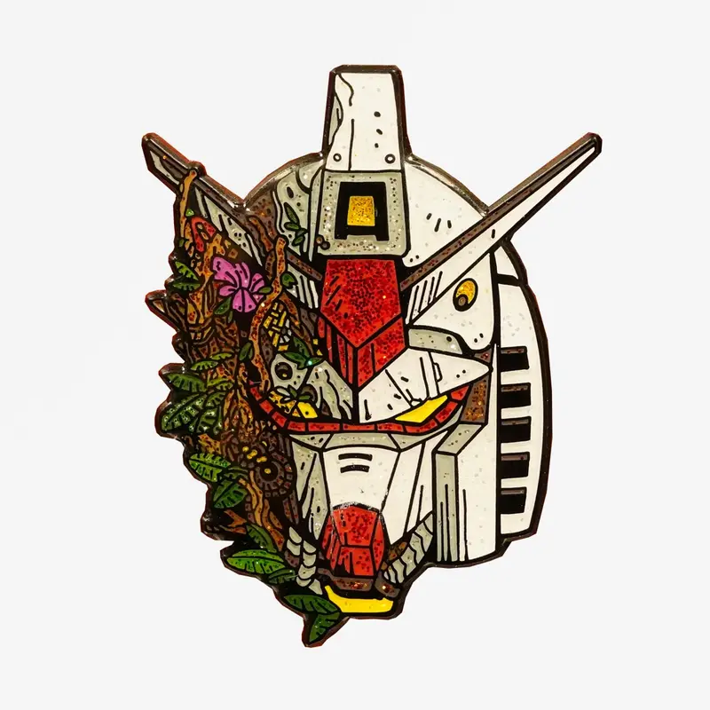 Forest Rx-78-2 Enamel Pin (By Pinstash) 1