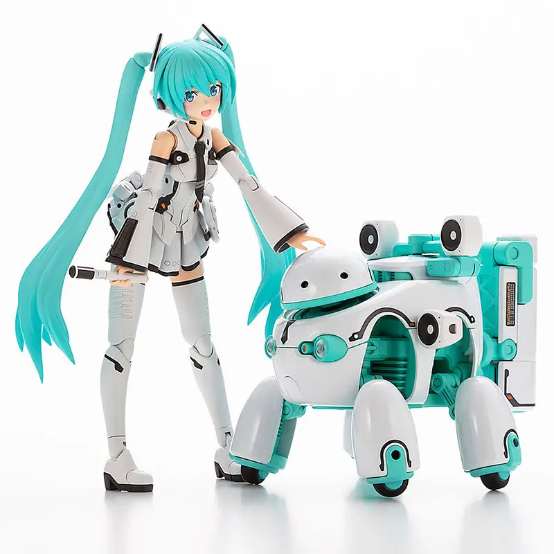 Frame Arms Girl Fg145 Hatsune Miku (Maruttoys Ver.) & Tamotu (Miku Ver.) 1