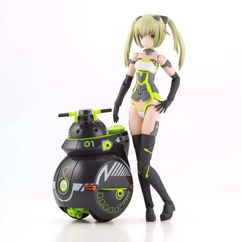Frame Arms Girl Fg146 Innocentia (Racer) & Noseru (Racing Specs Ver.) 1