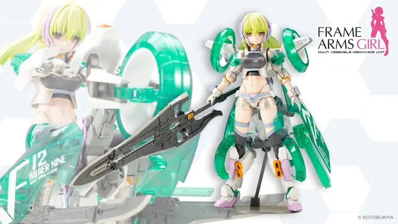 Frame Arms Girl Fg186 Wilber Nine Beryl Armor Custom 2