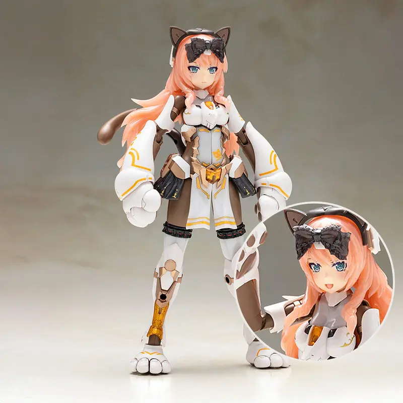 Frame Arms Girl Fg187 Durga I [Calico Cat Armor Ver.] 1