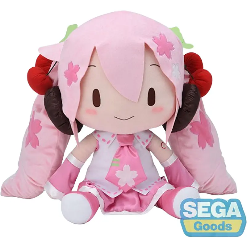 Fuwa Petit Dodeka Jumbo Plush: Sakura Miku 1