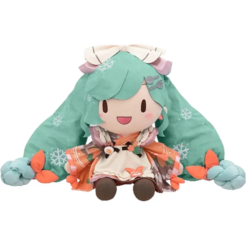 Fuwa Petit Dodeka Jumbo Plush: Snow Miku 2024 1