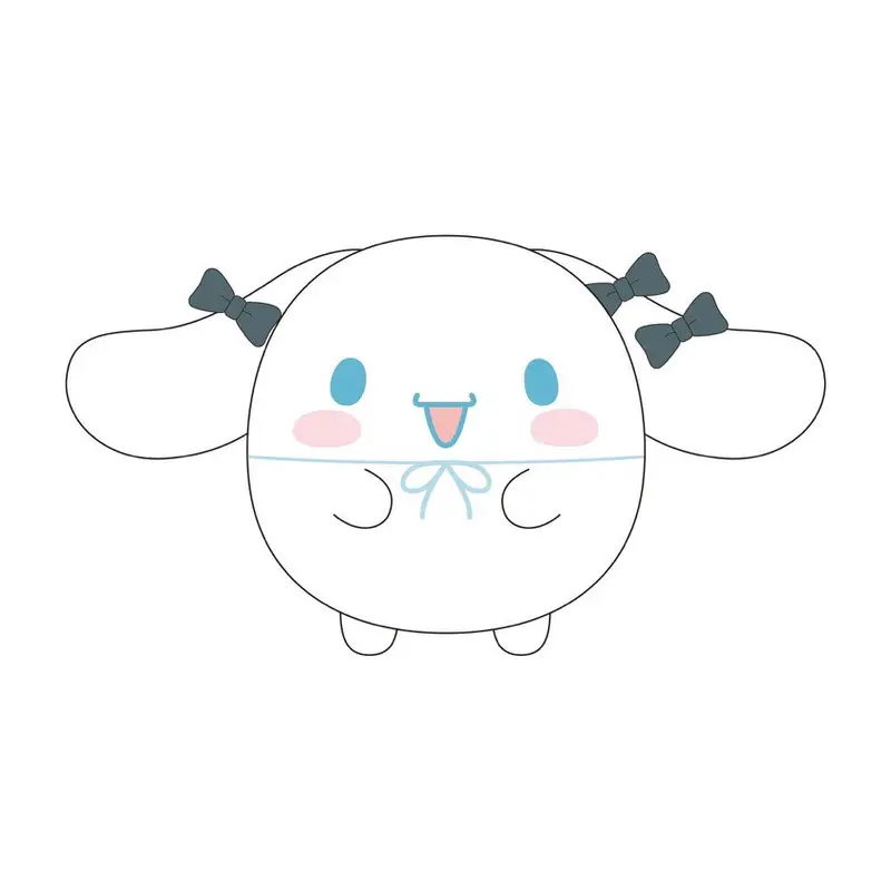 Fuwakororin Hatsune Miku X Cinnamoroll (M Size) 2 B Cinnamoroll (Osumashi) 1