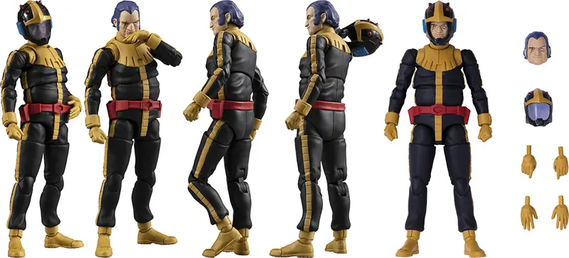 G.M.G. Collection 15 Mobile Suit Gundam Principality Of Zeon Black Tri-Stars Mash Normal Suit Ver. 2