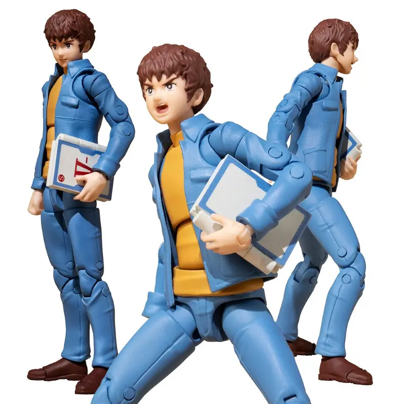 G.M.G. Earth Federation 07 Amuro&Frau And 08V-Sp General Soldier & Buggy (Set W/Gift) 2