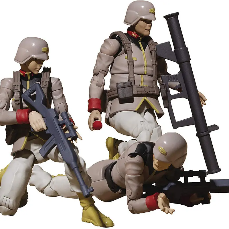 G.M.G. Mobile Suit Gundam Earth United Army Soldier [With Gift] 1