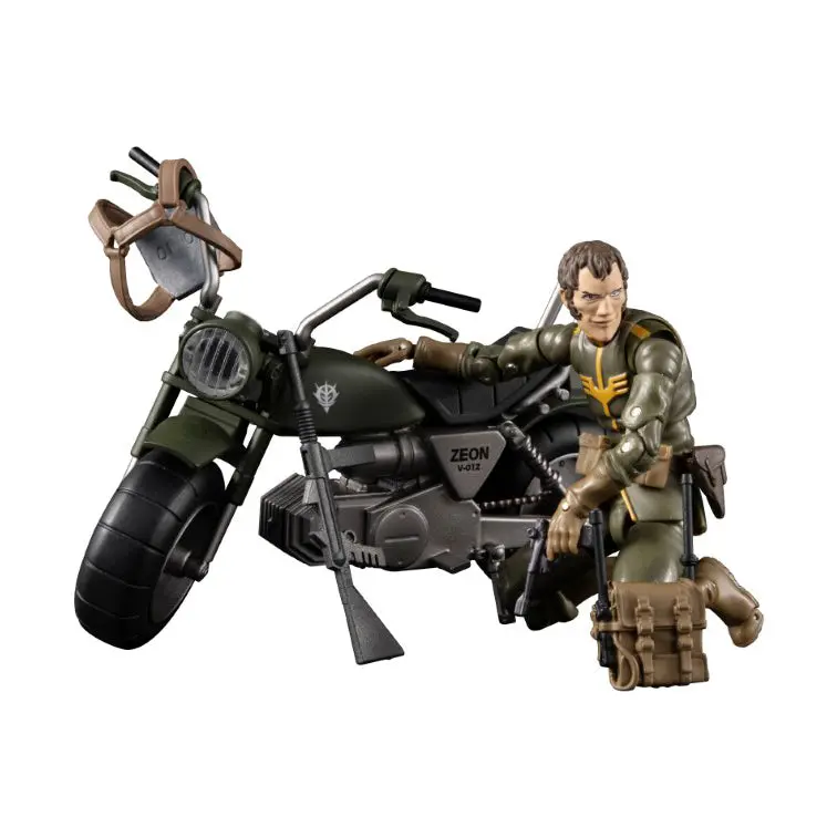 G.M.G. Mobile Suit Gundam Principality Of Zeon 08 (Vsp General Soldier & Exclusive Motorcycle) 1