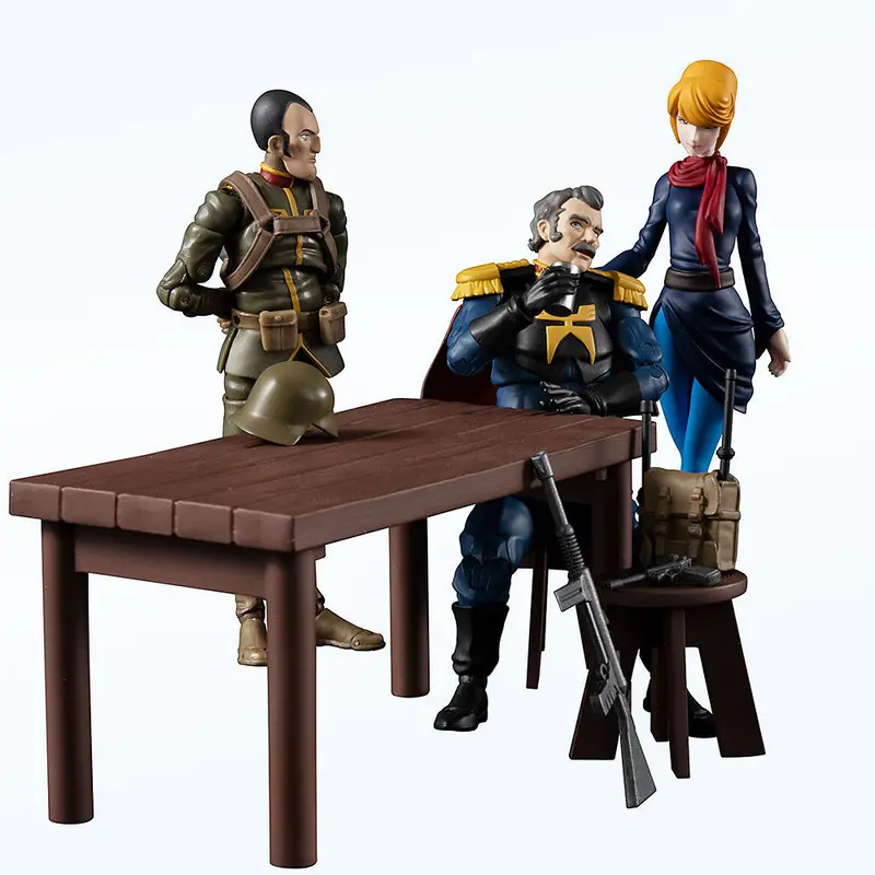 G.M.G. Mobile Suit Gundam Principality Of Zeon (Team Ramba Ral Set W/Gift) 1