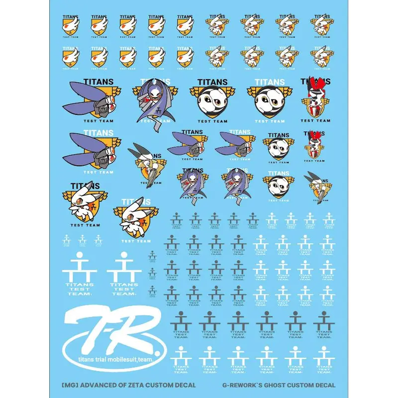 G-Rework Decal Advance Of Zeta Custom Markings 1