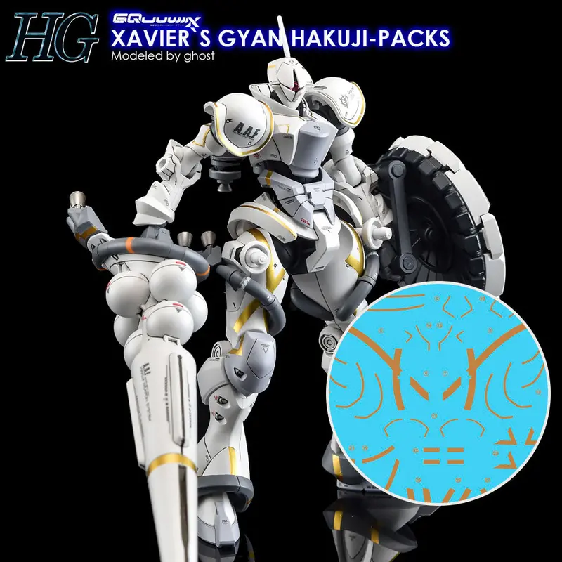 G-Rework Decal H-Gq05 Hg Gyan Hakuji-Packs (Xavier Olivette Custom) 1