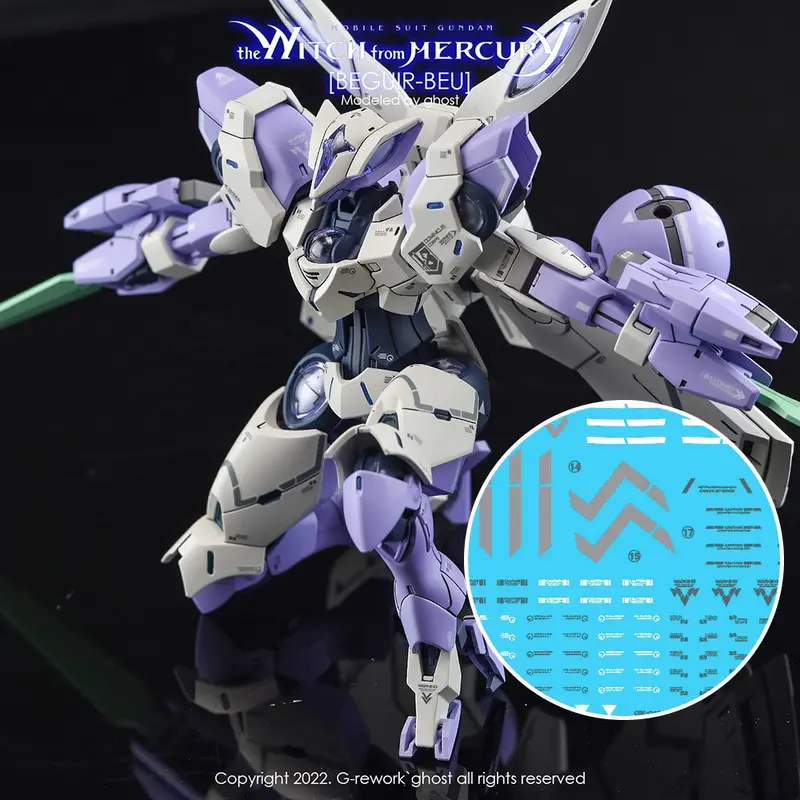 G-Rework Decal H-Wm02 Hg Beguir-Beu 1
