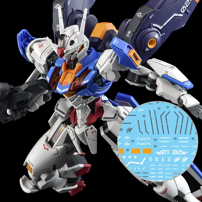 G-Rework Decal H-Wm13 Hg Gundam Aerial + Mirasoul Unit 1